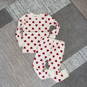 Little planet Organic Heart outfit